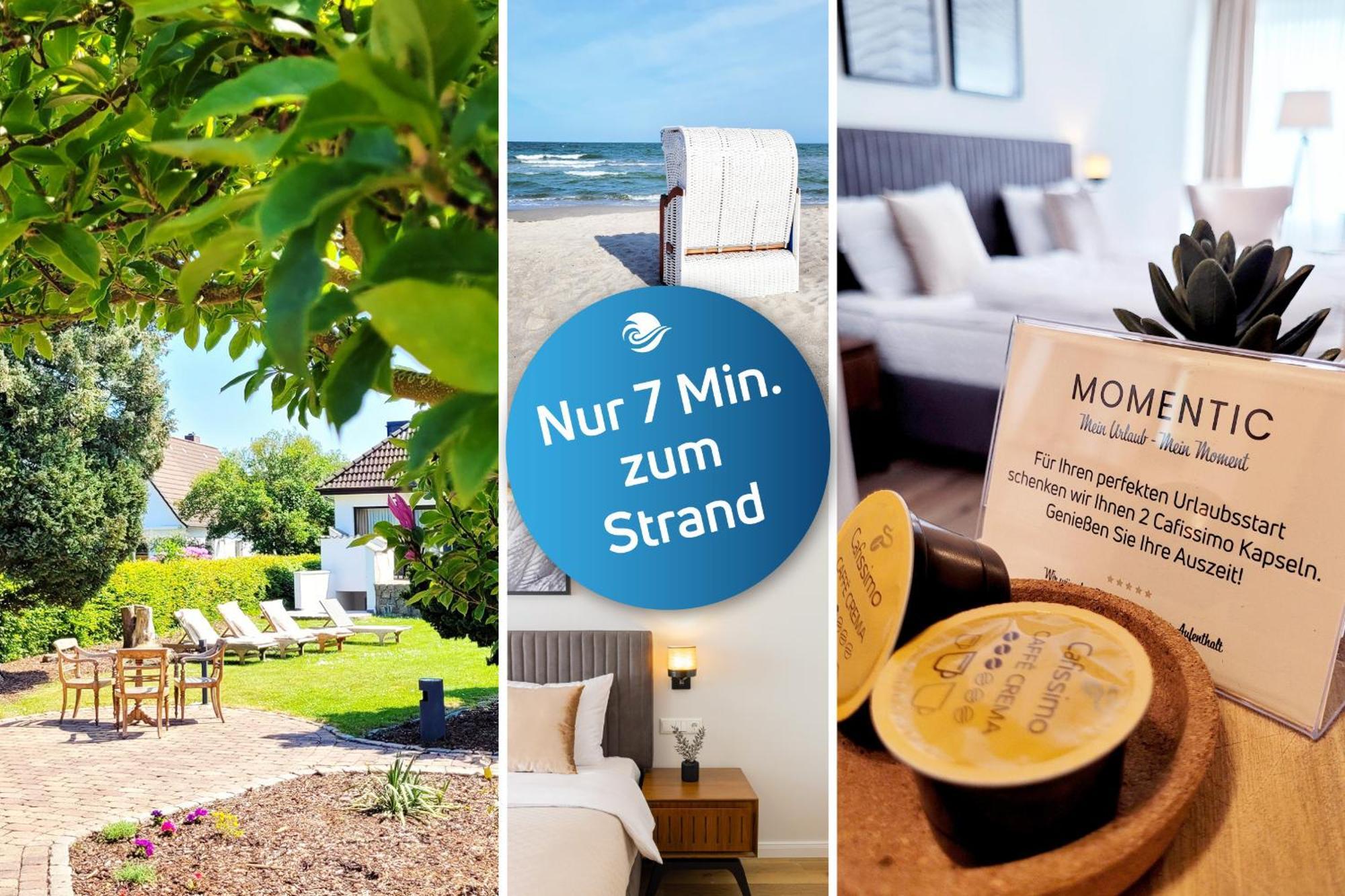 Hochwertige Ferienwohnung Mit Sonnenterrasse & Gartenblick, Nur Wenige Gehminuten Zum Strand Scharbeutz Luaran gambar